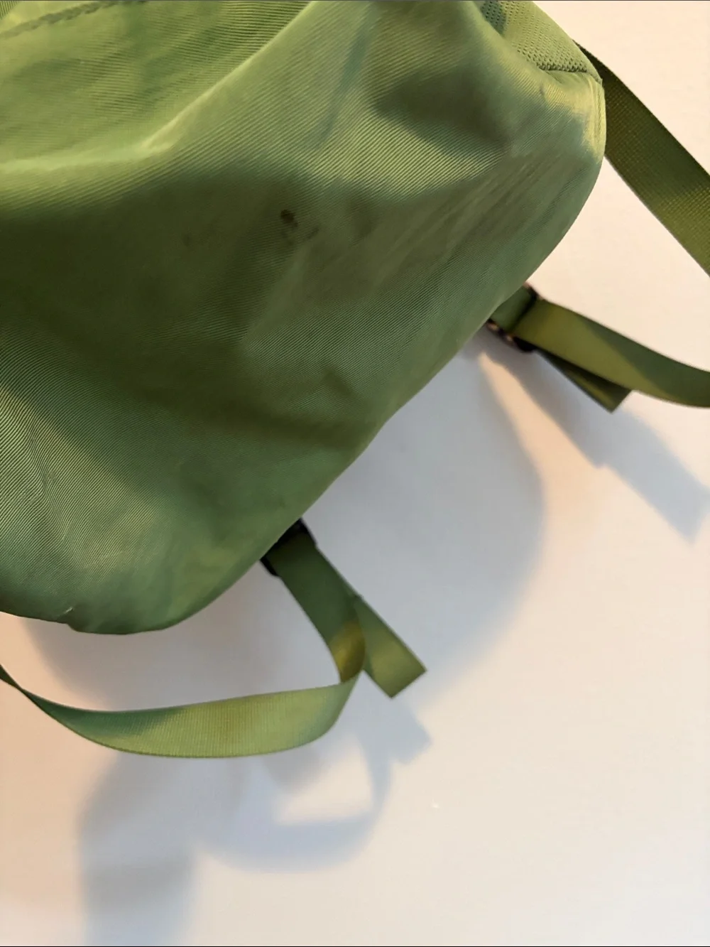 Fabletics Green Roll-Top Backpack